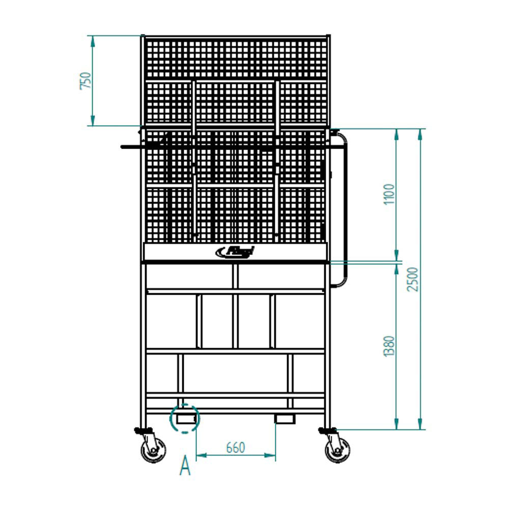 Arbeitsbühne »Maxi« / Einstieg seitlich - Image 2